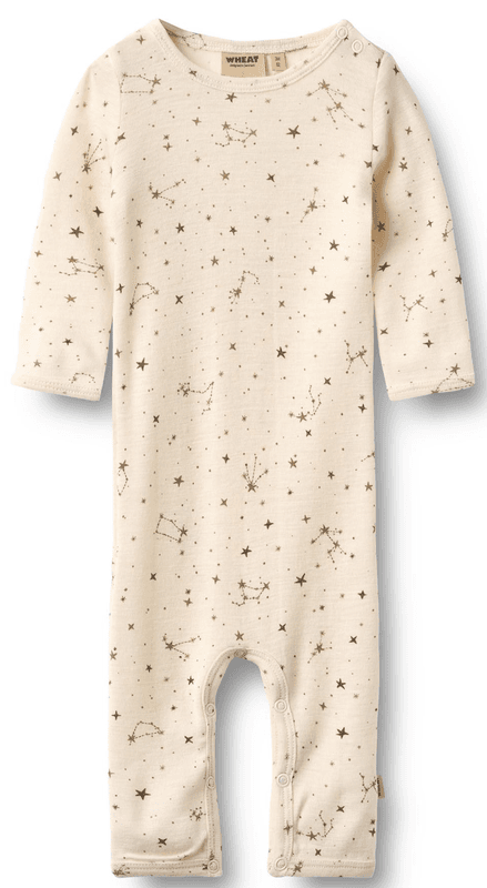 Wheat Heldress Ull Haven eggshell stars